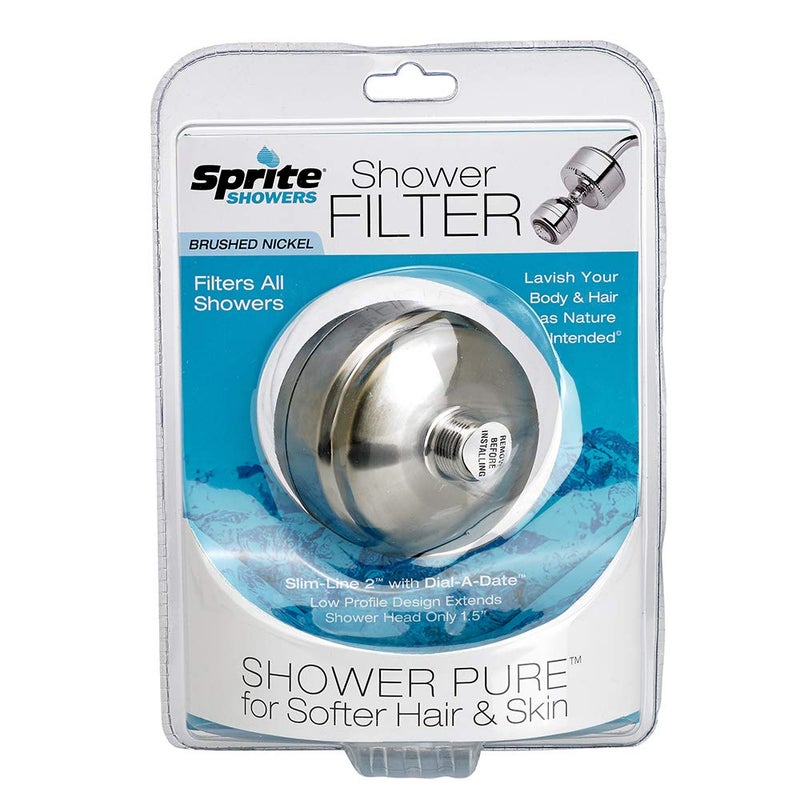 Sprite Industries Universal Shower Filter in Brushed Nickel - Image 3